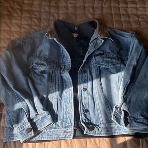 VINTAGE COLUMBIA 2 piece denim jacket and vest